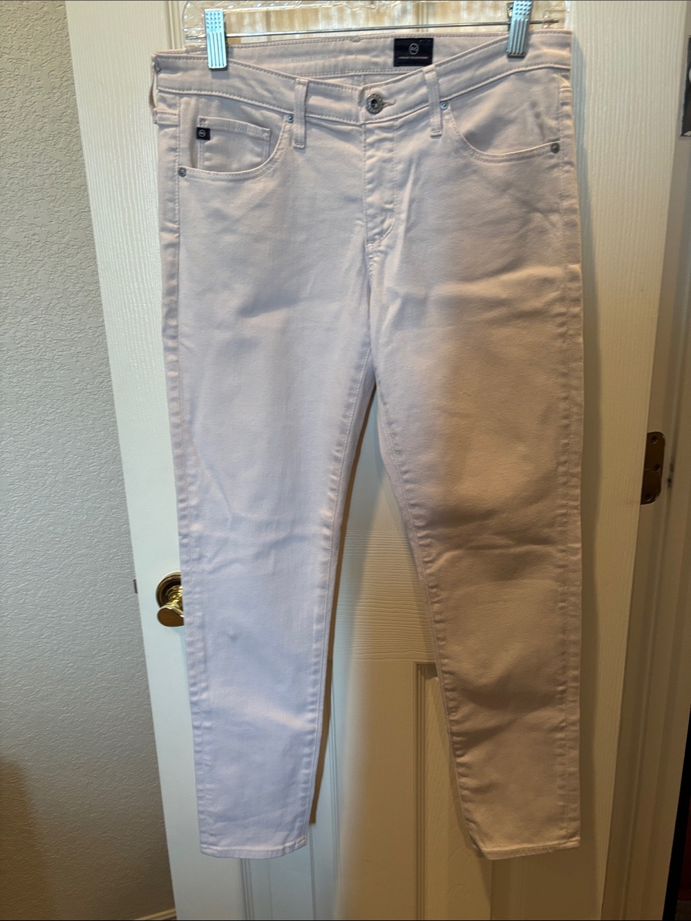 AG Adriano Goldschmied The Stevie Ankle Slim Straight Jeans Size 29